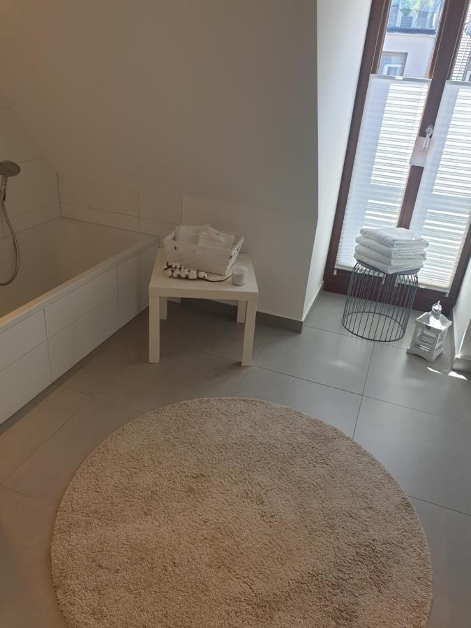 Modernes Apartment An Der Frauenkirche เดรสเดน ภายนอก รูปภาพ