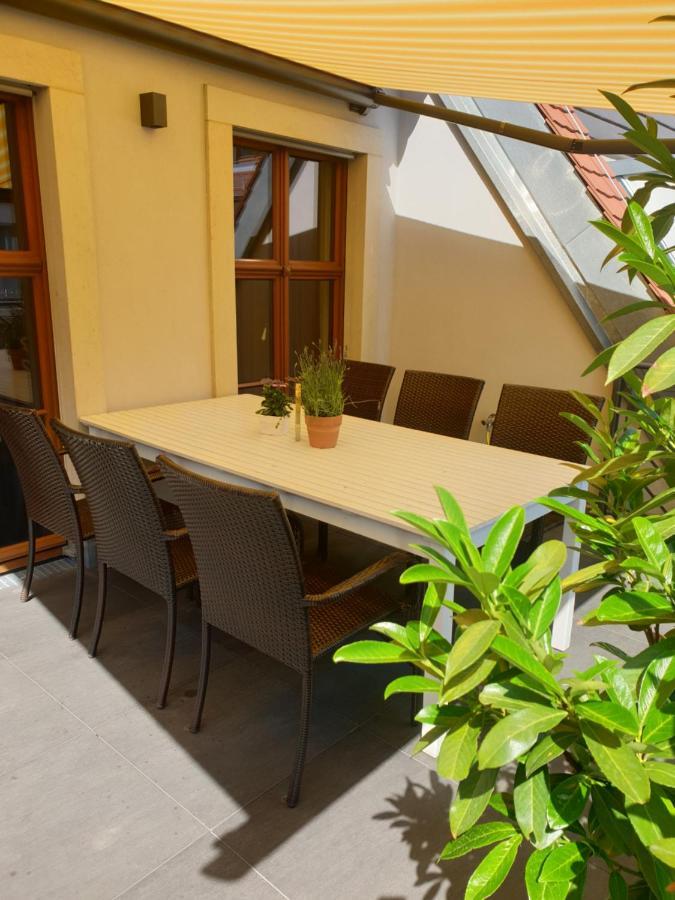 Modernes Apartment An Der Frauenkirche เดรสเดน ภายนอก รูปภาพ